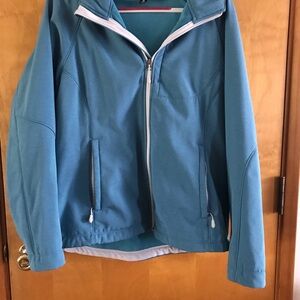 Blue Zip-Up Jacket